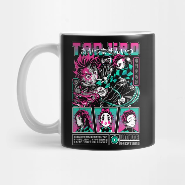 Demon Slayer Tanjiro Kamado Ready to Fight by Otaku Vibes